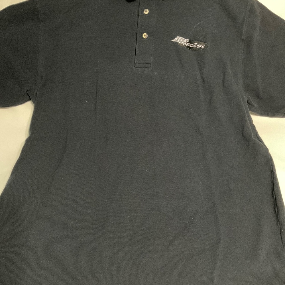 Speedzone Polo shirt black XL.  M185